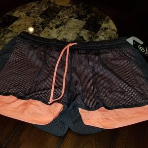 Women's Layered Train Shorts  Champion